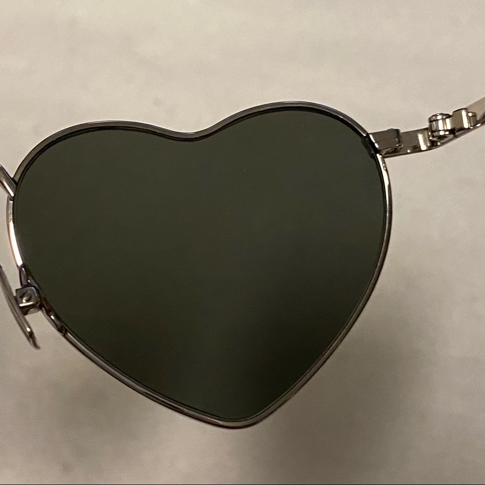 SOLD SAINT LAURENT Heart Sunglasses SL301 Loulou - Picture 13 of 16